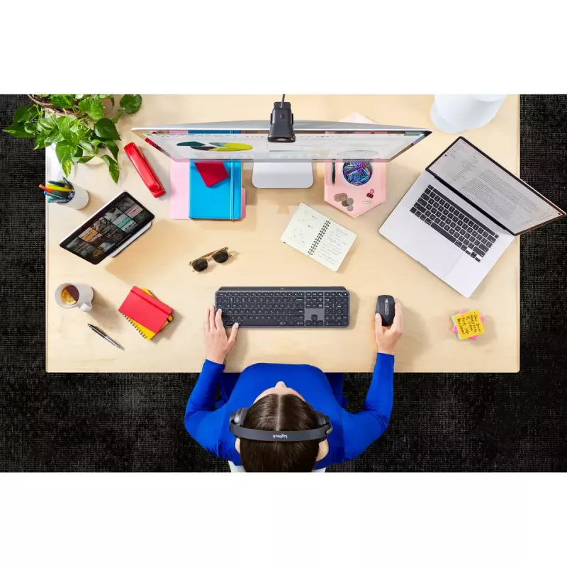 LOGITECH MX Keys For Business – grafitowy – niemiecki Qwertz