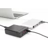 DIGITUS 4-portowa ładowarka USB, 72 W 1x USB-C (PD) 5,9,15,20 V/3 A, 3x USB-A 5 V/2,4 A, czarna