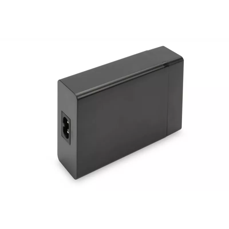 DIGITUS 4-portowa ładowarka USB, 72 W 1x USB-C (PD) 5,9,15,20 V/3 A, 3x USB-A 5 V/2,4 A, czarna