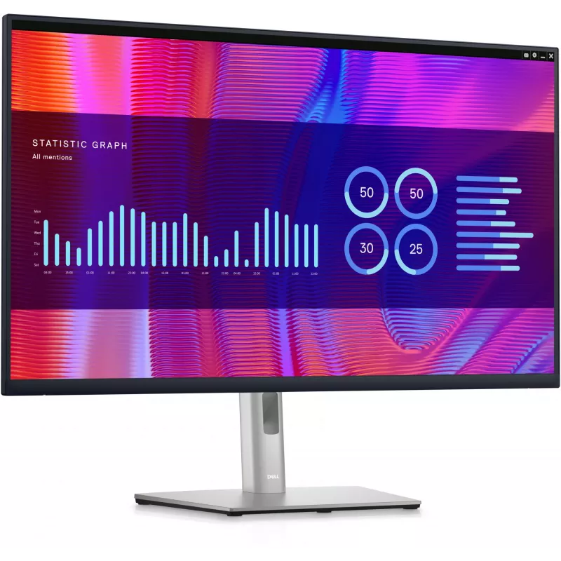 Monitor komputerowy DELL P Series P3223DE 80 cm (31,5 cala) 2560 x 1440 pikseli Quad HD LCD Czarny