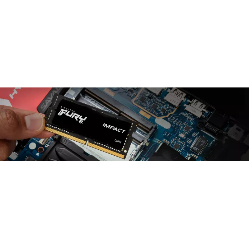Kingston Technology FURY 32GB 3200MT/s DDR4 CL20 SODIMM (Kit of 2) Impact
