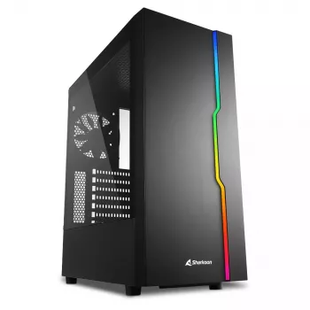 Obudowa PC Sharkoon RGB Slider Midi Tower Czarna