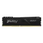 Kingston Technology FURY Beast 8GB 3600MT/s DDR4 CL17 DIMM Czarny