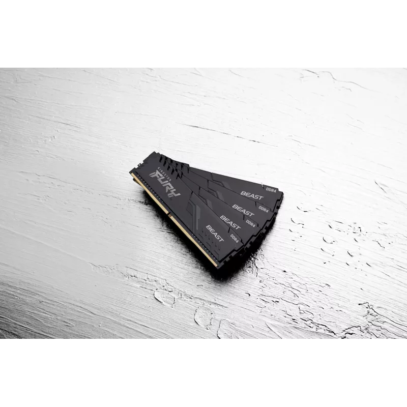 Kingston Technology FURY Beast 8GB 3600MT/s DDR4 CL17 DIMM Czarny