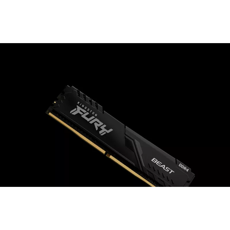 Kingston Technology FURY Beast 8GB 3600MT/s DDR4 CL17 DIMM Czarny