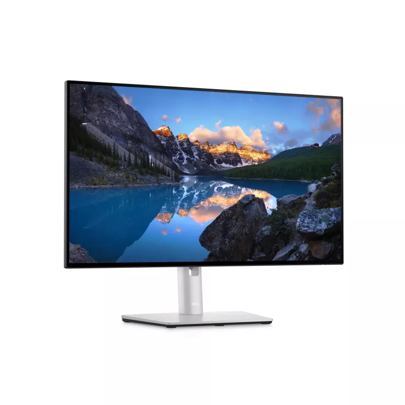 Monitor DELL UltraSharp 24 USB-C Hub – U2422HE, 61 cm (24 cale), 1920 x 1080 pikseli, Full HD, LCD, 8 ms, Srebrny