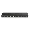 D-Link DGS-1016S Niezarządzalny przełącznik Gigabit Ethernet (10/100/1000) Czarny