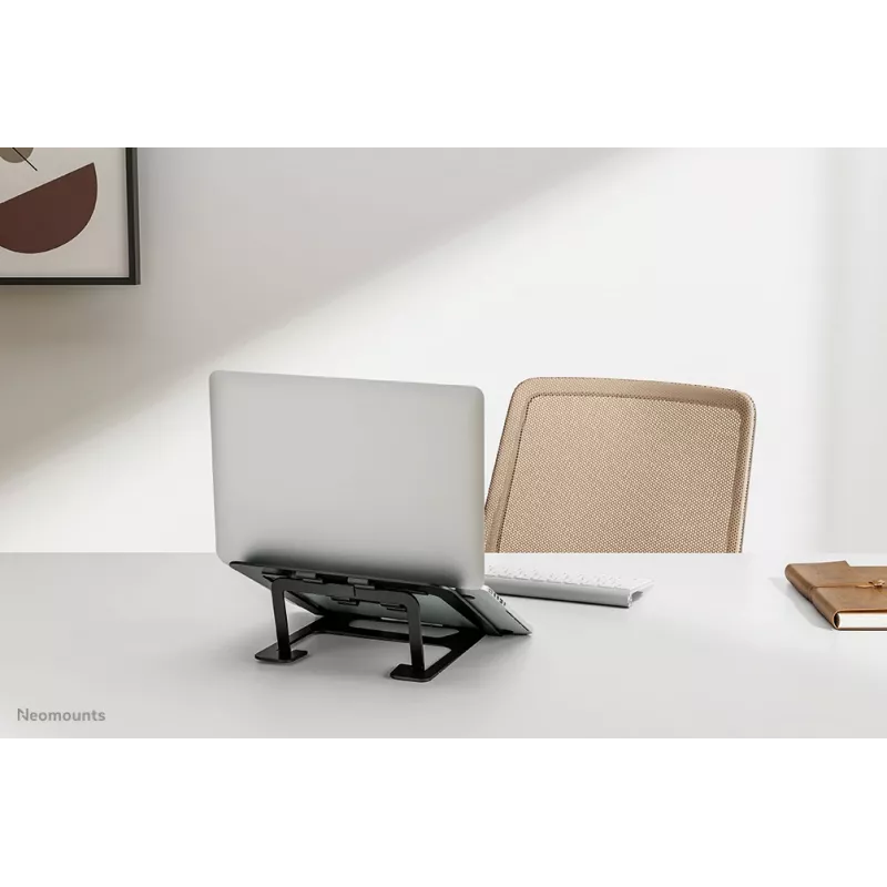 Neomounts NSLS085Czarny Laptop stand 10-17 inch - foldable - compact - universal