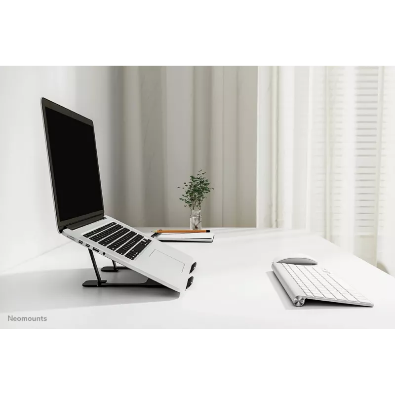 Neomounts NSLS085Czarny Laptop stand 10-17 inch - foldable - compact - universal