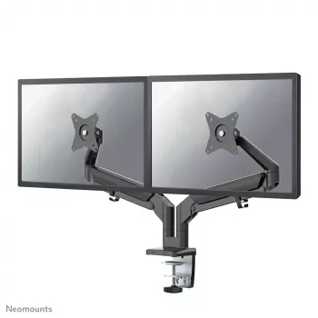 Ramie monitorowe Neomounts DS70-810BL2 17-32 cale - sprężyna gazowa - oszczędność miejsca - blokada 180°