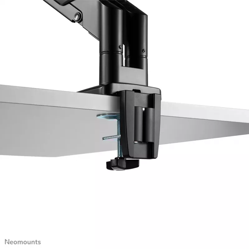 Ramie monitorowe Neomounts DS70-810BL2 17-32 cale - sprężyna gazowa - oszczędność miejsca - blokada 180°