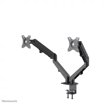 Neomounts DS70-700BL2 ramię do monitora 17-27 cali - sprężyna gazowa, zacisk, 7 kg, 43,2 cm (17 cali), 68,6 cm (27 cali), 100 x 100 mm, czarny