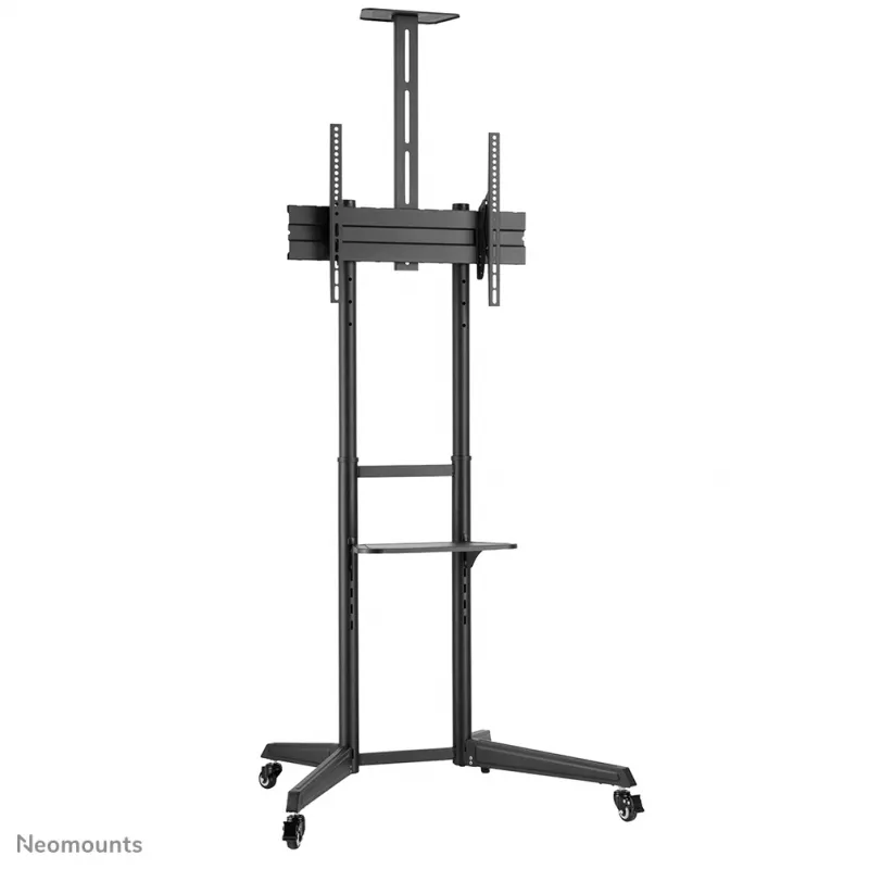 Neomounts FL50-550BL1 TV trolley 37-70 inch, Czarny, Portable floor stand, Steel, 50 kg, 94 cm (37 inch), 177.8 cm (70 inch)