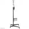 Neomounts FL50-550BL1 TV trolley 37-70 inch, Czarny, Portable floor stand, Steel, 50 kg, 94 cm (37 inch), 177.8 cm (70 inch)