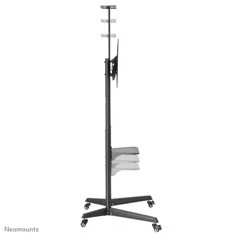 Neomounts FL50-550BL1 TV trolley 37-70 inch, Czarny, Portable floor stand, Steel, 50 kg, 94 cm (37 inch), 177.8 cm (70 inch)