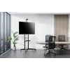 Neomounts FL50-550BL1 TV trolley 37-70 inch, Czarny, Portable floor stand, Steel, 50 kg, 94 cm (37 inch), 177.8 cm (70 inch)