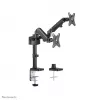 Neomounts DS70-750BL2 Ramię do monitora 17-27 cali - sprężyna gazowa, zacisk/przelotka, 7 kg, 43,2 cm (17 cali), 68,6 cm (27 cali), 100 x 100 mm, czarny