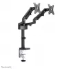Neomounts DS70-750BL2 Ramię do monitora 17-27 cali - sprężyna gazowa, zacisk/przelotka, 7 kg, 43,2 cm (17 cali), 68,6 cm (27 cali), 100 x 100 mm, czarny