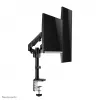 Neomounts DS70-750BL2 Ramię do monitora 17-27 cali - sprężyna gazowa, zacisk/przelotka, 7 kg, 43,2 cm (17 cali), 68,6 cm (27 cali), 100 x 100 mm, czarny