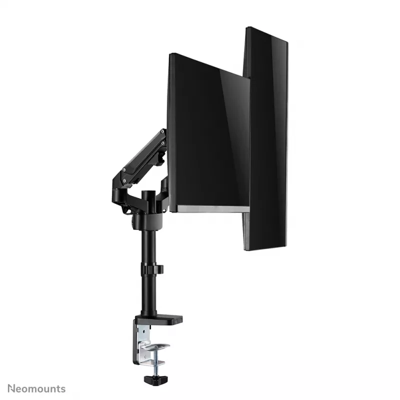 Neomounts DS70-750BL2 Ramię do monitora 17-27 cali - sprężyna gazowa, zacisk/przelotka, 7 kg, 43,2 cm (17 cali), 68,6 cm (27 cali), 100 x 100 mm, czarny