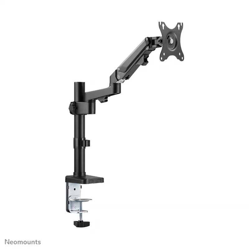 Ramię monitora Neomounts DS70-750BL1 17-27 cali - sprężyna gazowa, zacisk/przelotka, 7 kg, 43,2 cm (17 cali), 68,6 cm (27 cali), 100 x 100 mm, czarny