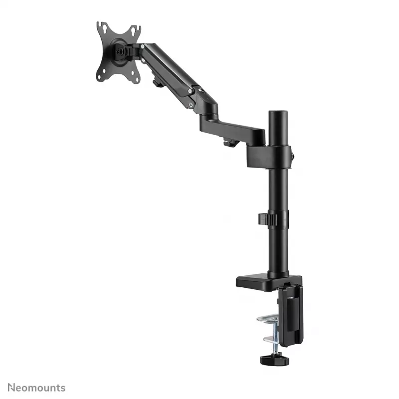 Ramię monitora Neomounts DS70-750BL1 17-27 cali - sprężyna gazowa, zacisk/przelotka, 7 kg, 43,2 cm (17 cali), 68,6 cm (27 cali), 100 x 100 mm, czarny