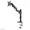 Ramię monitora Neomounts DS70-750BL1 17-27 cali - sprężyna gazowa, zacisk/przelotka, 7 kg, 43,2 cm (17 cali), 68,6 cm (27 cali), 100 x 100 mm, czarny