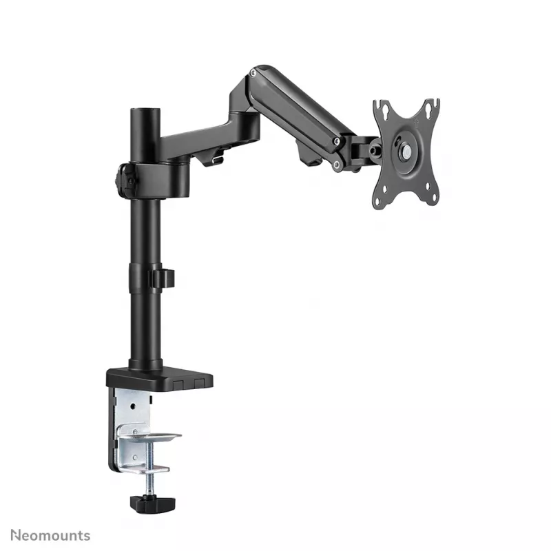 Ramię monitora Neomounts DS70-750BL1 17-27 cali - sprężyna gazowa, zacisk/przelotka, 7 kg, 43,2 cm (17 cali), 68,6 cm (27 cali), 100 x 100 mm, czarny
