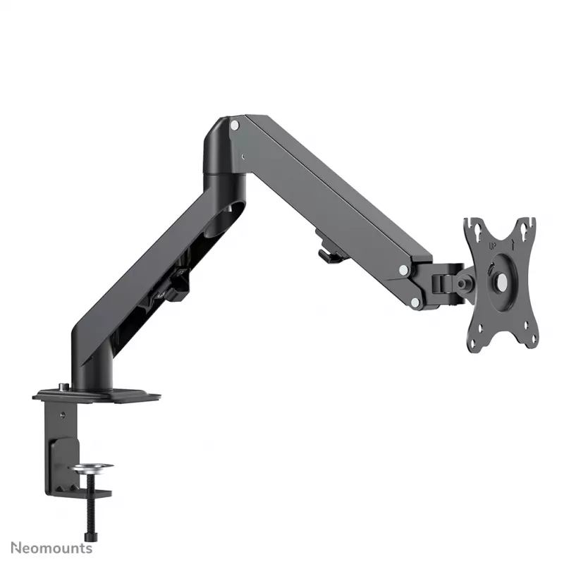 Neomounts DS70-700BL1 Ramię monitora 17-27 cali - sprężyna gazowa, zacisk, 7 kg, 43,2 cm (17 cali), 68,6 cm (27 cali), 100 x 100 mm, czarny