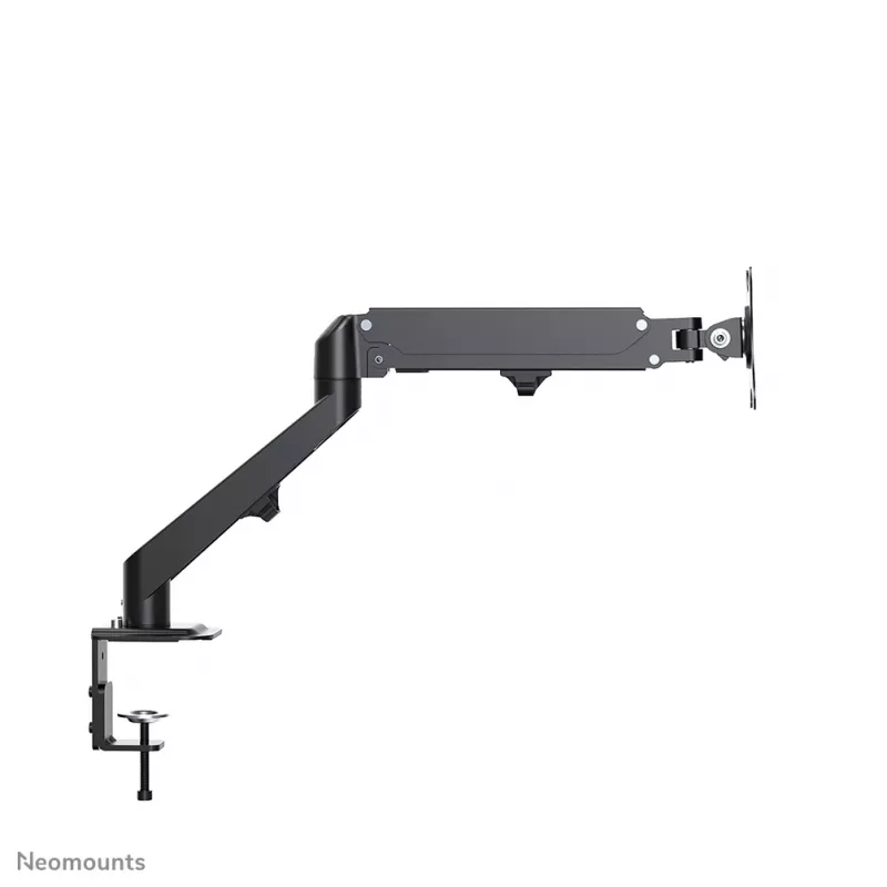 Neomounts DS70-700BL1 Ramię monitora 17-27 cali - sprężyna gazowa, zacisk, 7 kg, 43,2 cm (17 cali), 68,6 cm (27 cali), 100 x 100 mm, czarny