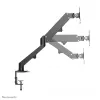 Neomounts DS70-700BL1 Ramię monitora 17-27 cali - sprężyna gazowa, zacisk, 7 kg, 43,2 cm (17 cali), 68,6 cm (27 cali), 100 x 100 mm, czarny