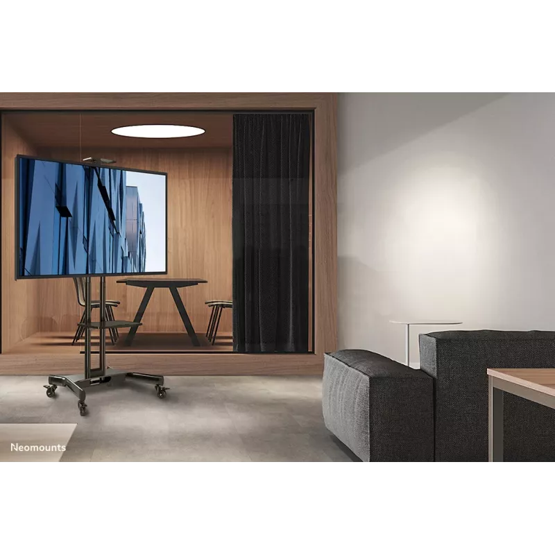 Neomounts NM-M1700Czarny TV trolley 32-75 inch, Czarny, Fixed floor stand, Steel, 50 kg, 81.3 cm (32 inch), 190.5 cm (75 inch)