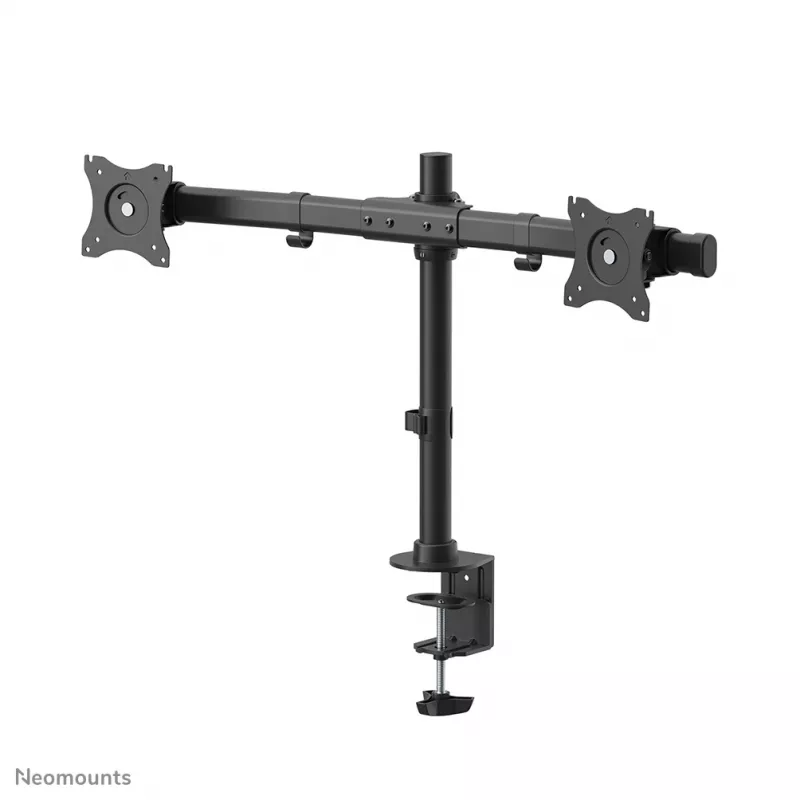 Neomounts FPMA-DCB100DCzarny Ramię monitora 10-27 cali, Zacisk/Otulacz, 10 kg, 25,4 cm (10 cali), 68,6 cm (27 cali), 100 x 100 mm, Czarny