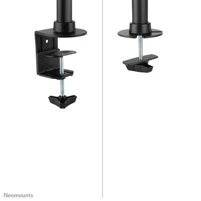 Neomounts FPMA-DCB100DCzarny Ramię monitora 10-27 cali, Zacisk/Otulacz, 10 kg, 25,4 cm (10 cali), 68,6 cm (27 cali), 100 x 100 mm, Czarny