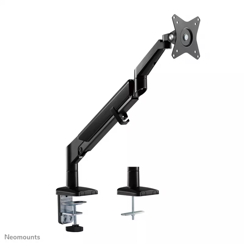Neomounts DS70-810BL1 Ramię do monitora 17-32 cali - sprężyna gazowa - oszczędność miejsca - blokada 180°