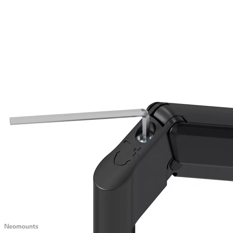 Neomounts DS70-810BL1 Ramię do monitora 17-32 cali - sprężyna gazowa - oszczędność miejsca - blokada 180°