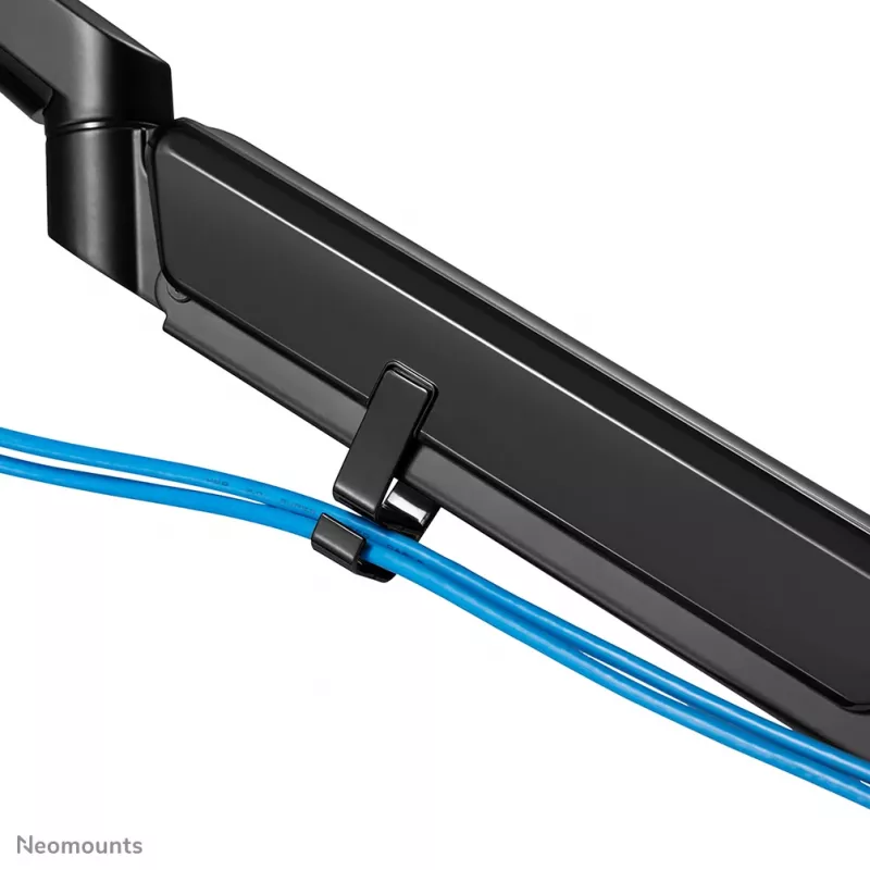 Neomounts DS70-810BL1 Ramię do monitora 17-32 cali - sprężyna gazowa - oszczędność miejsca - blokada 180°