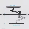 Neomounts DS70-810BL1 Ramię do monitora 17-32 cali - sprężyna gazowa - oszczędność miejsca - blokada 180°