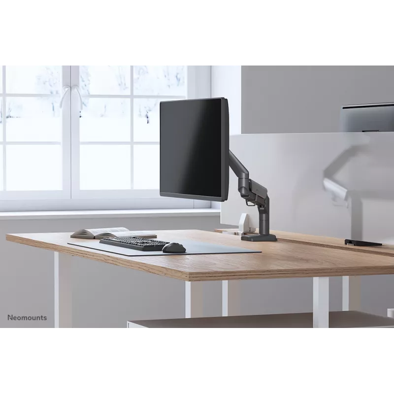 Neomounts DS70-810BL1 Ramię do monitora 17-32 cali - sprężyna gazowa - oszczędność miejsca - blokada 180°
