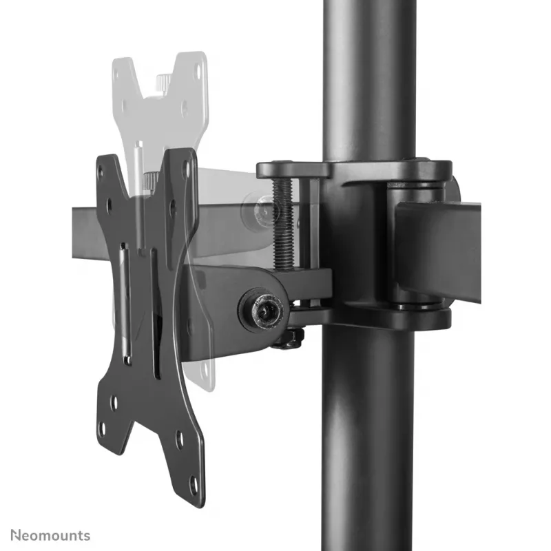 Ramie monitora Neomounts FPMA-D550D3Czarny 10-27 cali, Zacisk/Przelotka, 6 kg, 25,4 cm (10 cali), 68,6 cm (27 cali), 100 x 100 mm, Czarny