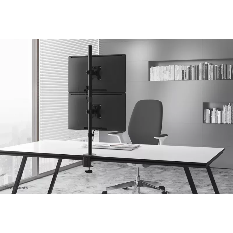 Neomounts FPMA-D550DVCzarny Ramię do monitora 10-32 cale - instalacja pionowa