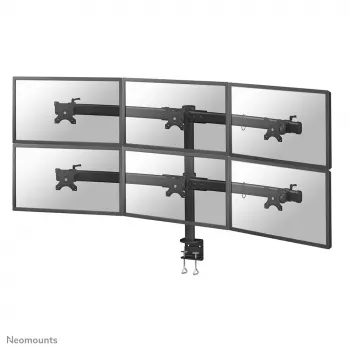 Uchwyt do monitora Neomounts FPMA-D700D6 19-27 cali, zacisk, 8 kg, 48,3 cm (19 cali), 68,6 cm (27 cali), 100 x 100 mm, czarny