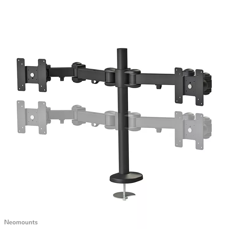 Neomounts FPMA-D960DG Ramię do monitora 10-27 cali, Grommet, 8 kg, 25,4 cm (10 cali), 68,6 cm (27 cali), 100 x 100 mm, Czarny