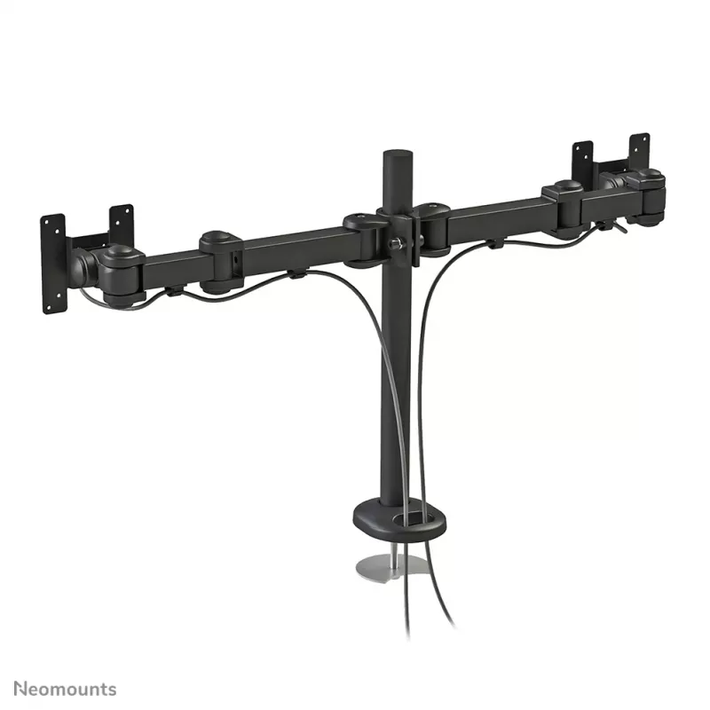 Neomounts FPMA-D960DG Ramię do monitora 10-27 cali, Grommet, 8 kg, 25,4 cm (10 cali), 68,6 cm (27 cali), 100 x 100 mm, Czarny