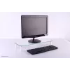 Neomounts NSMONITOR10 Monitor/laptop riser - universal, 25 kg, Height adjustment, Transparent