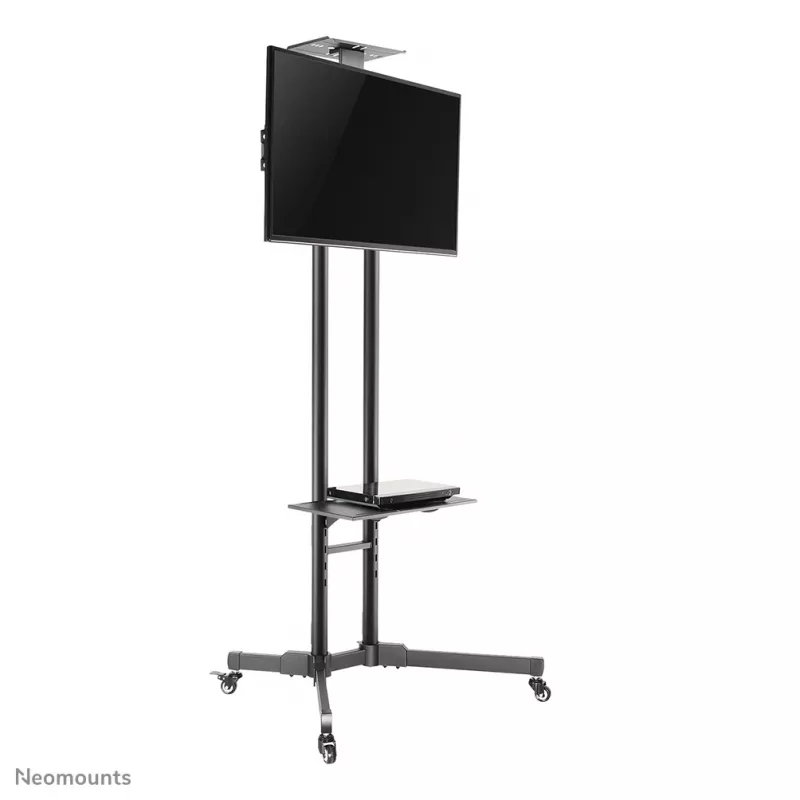 Wózek telewizyjny Neomounts PLASMA-M1700E 32-70 cali, czarny, przenośny stojak podłogowy, stal, 50 kg, 81,3 cm (32 cale), 177,8 cm (70 cali)