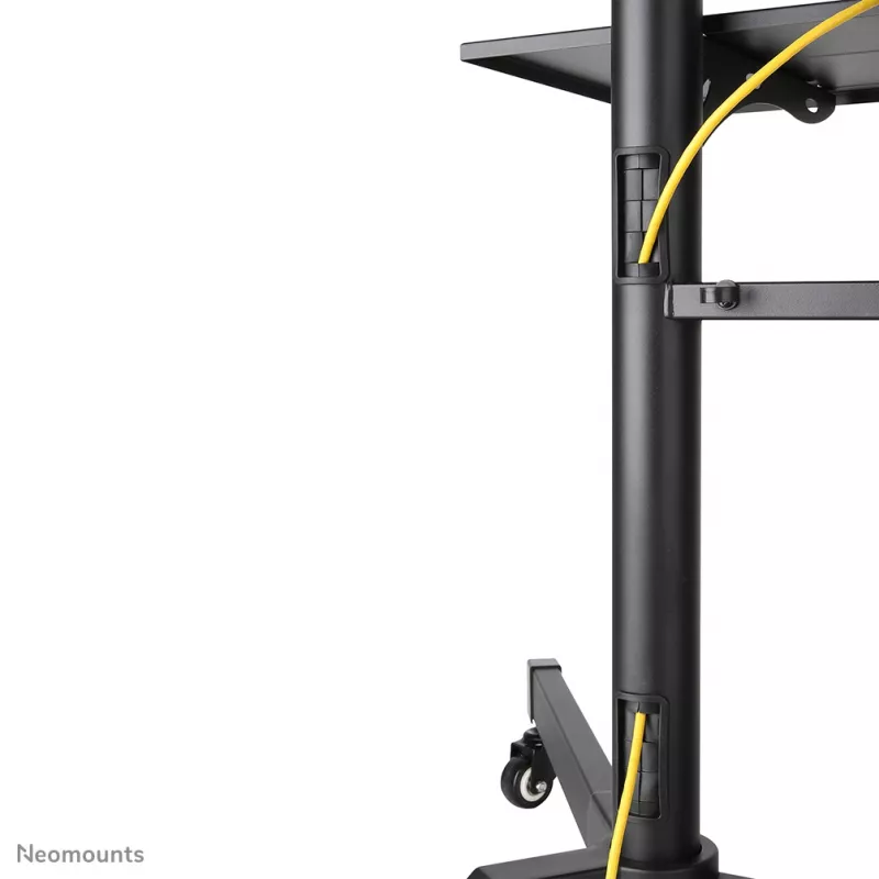Wózek telewizyjny Neomounts PLASMA-M1700E 32-70 cali, czarny, przenośny stojak podłogowy, stal, 50 kg, 81,3 cm (32 cale), 177,8 cm (70 cali)