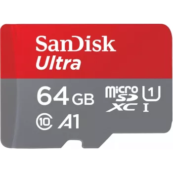 WESTERN DIGITAL SanDisk Ultra micro SDXC 64GB plus Adapter SD 140MB/s A1 Klasa 10 UHS-I - Opakowanie graficzne