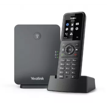 Yealink W77P telefon IP Czarny TFT