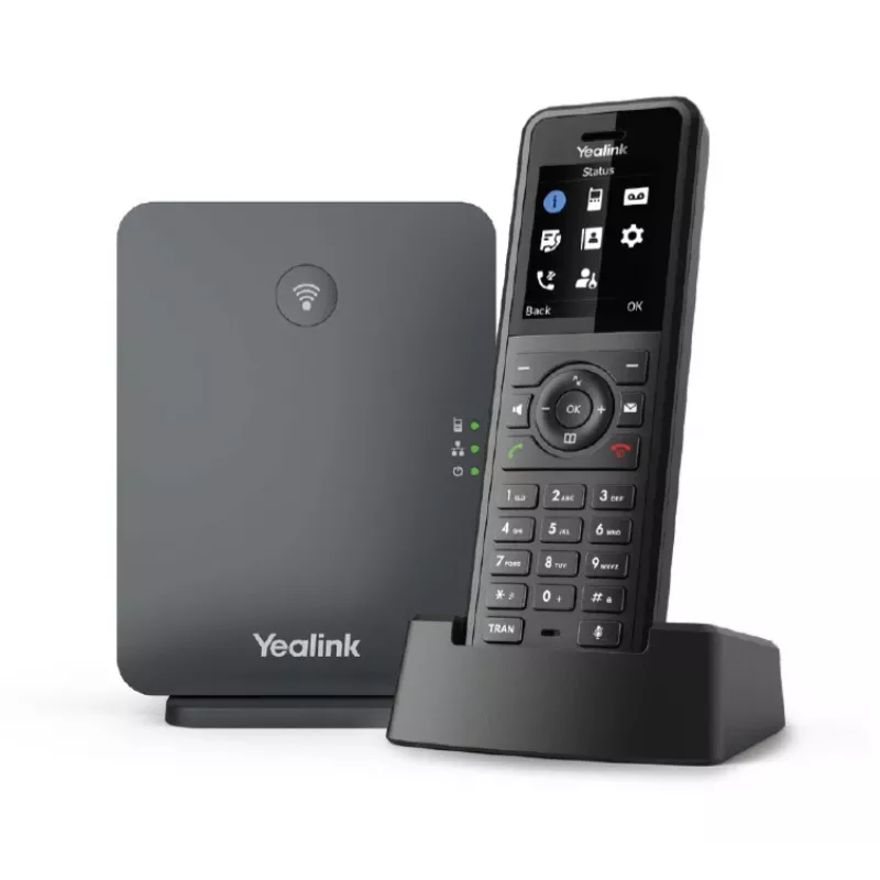 Yealink W77P telefon IP Czarny TFT